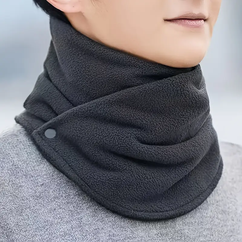Neck Warmer Tube - Winter Neck Scarf Thermal Anti-Cold Fleece