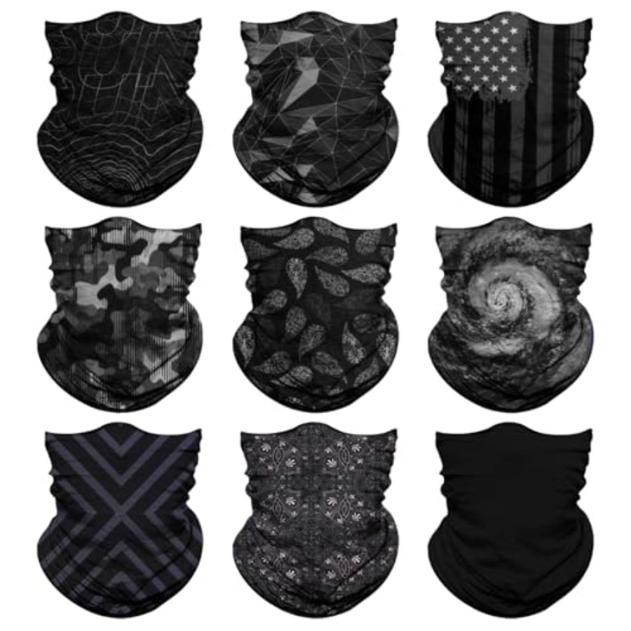 Neck Gaiter for Men Women Head - Face Scarf Mask recension och pris