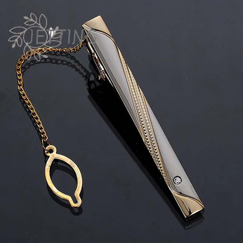Hot Metal Simple Necktie Buckl - Tie Clip Silver recension och pris