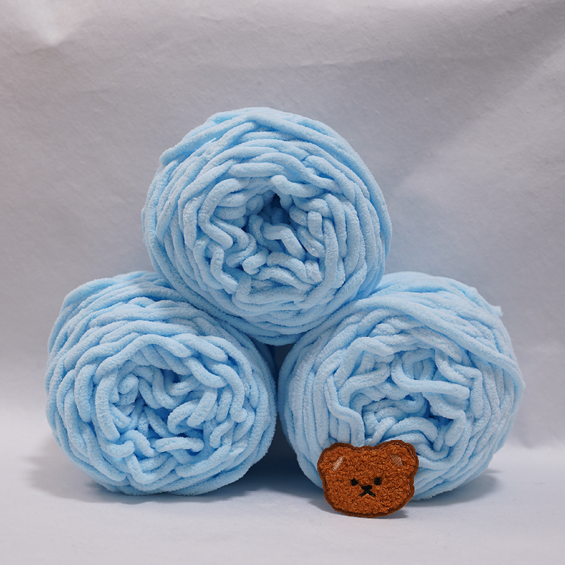 3PCS 300g Chenille Knitting Ya - Woven Scarf Blanket recension och pris