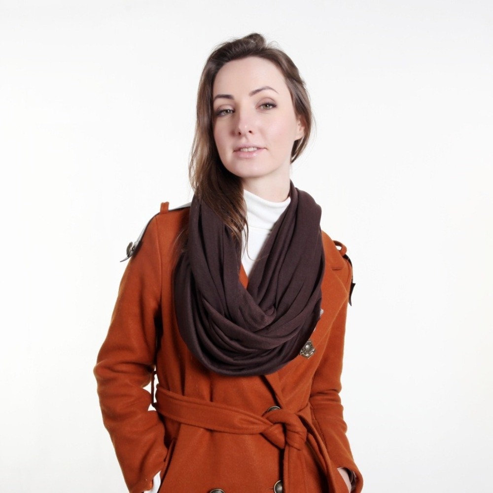 Fashion Solid Color Infinity S - Infinity Scarf Knit recension och pris