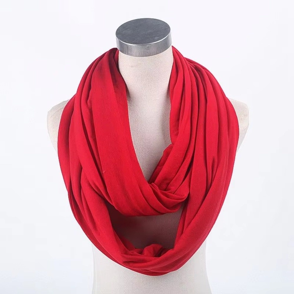 Fashion Solid Color Infinity S - Infinity Scarf Knit recension och pris