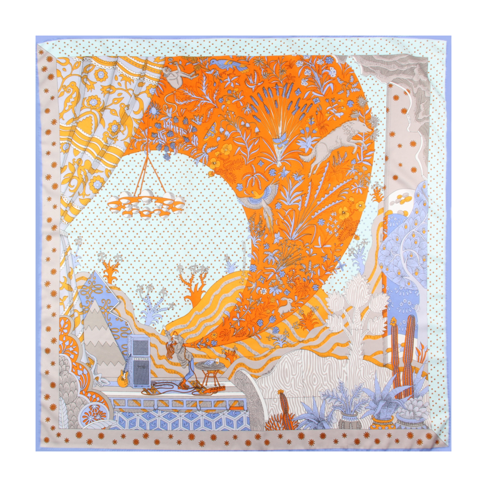 Manual Hand Rolled Twill Silk  - Scarf Silk Square recension och pris