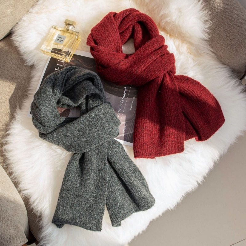 Korean Style Classic Woolen Sc - Muffler Men Wool recension och pris