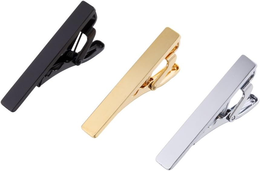 Men's Skinny Tie Clip Set 3 To - Tie Clip Silver recension och pris