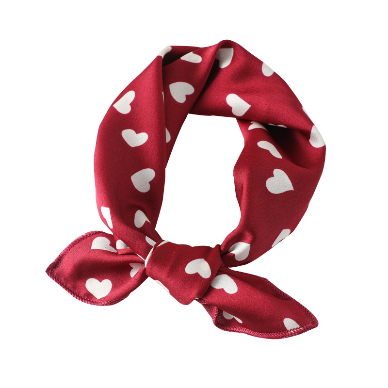 Women scarf  50*50cm Square Sk - Silk Tie Striped recension och pris
