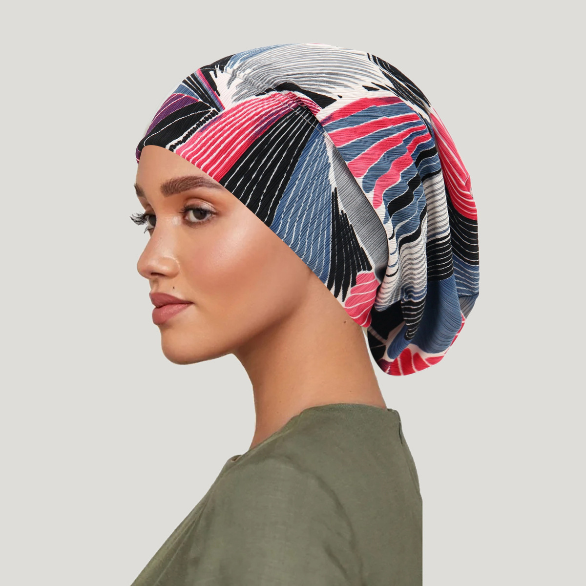 2026 New Tie-dye Hair Cover Ca - Head Wrap Turban recension och pris