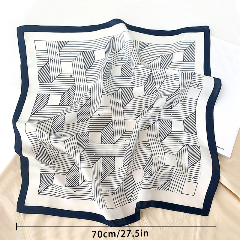 1pcs 70cm Striped Geometric Pa - Silk Tie Striped recension och pris