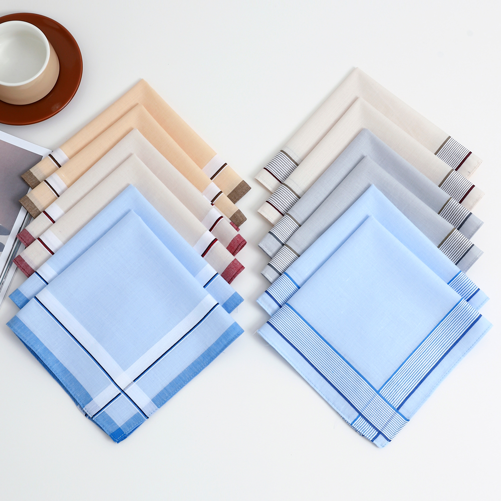 12 Packs of Men's Gentleman's  - Handkerchief Cotton Men recension och pris