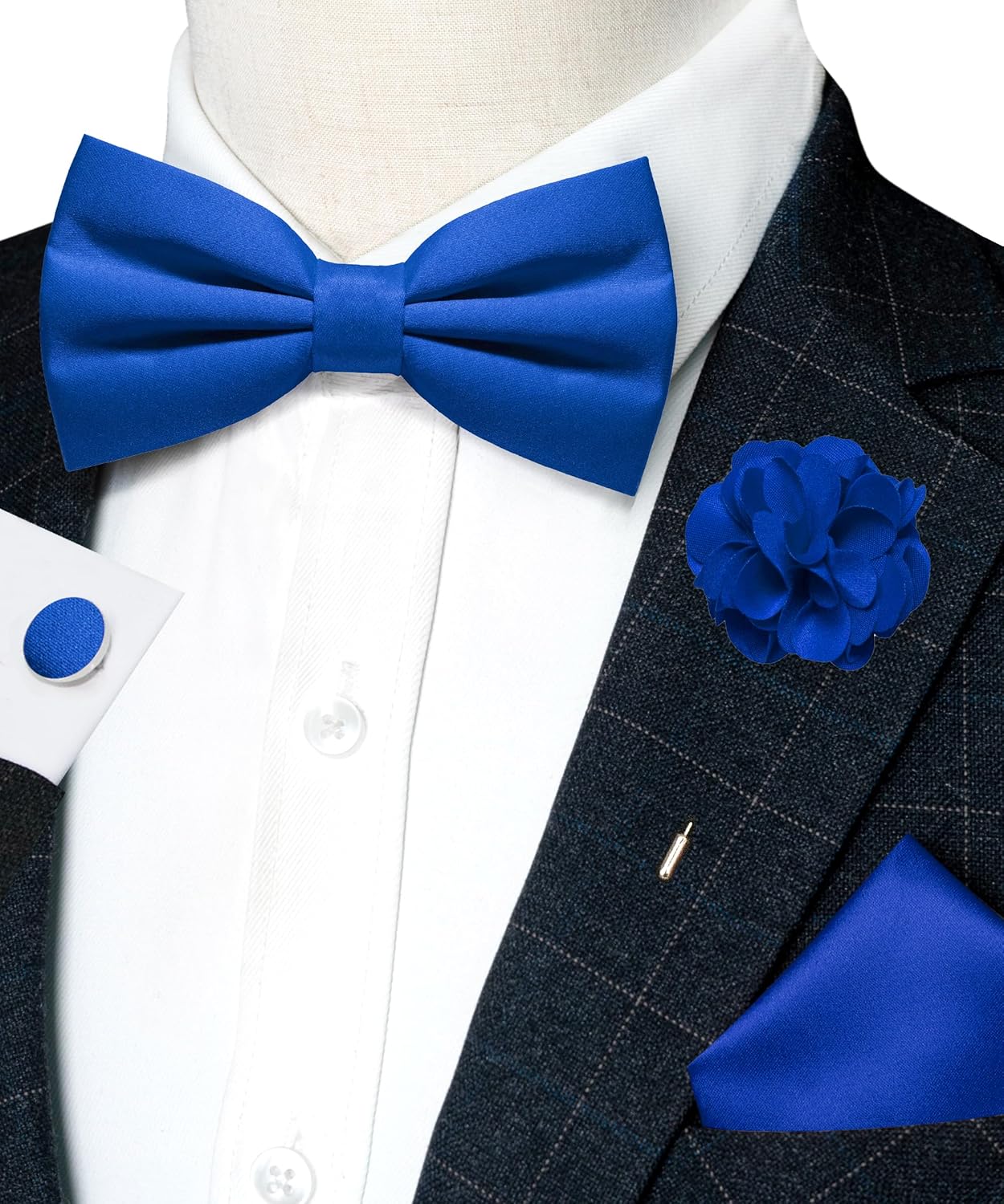 Pre-tied Bow Tie and Pocket Sq - Bow Tie Pre Tied recension och pris