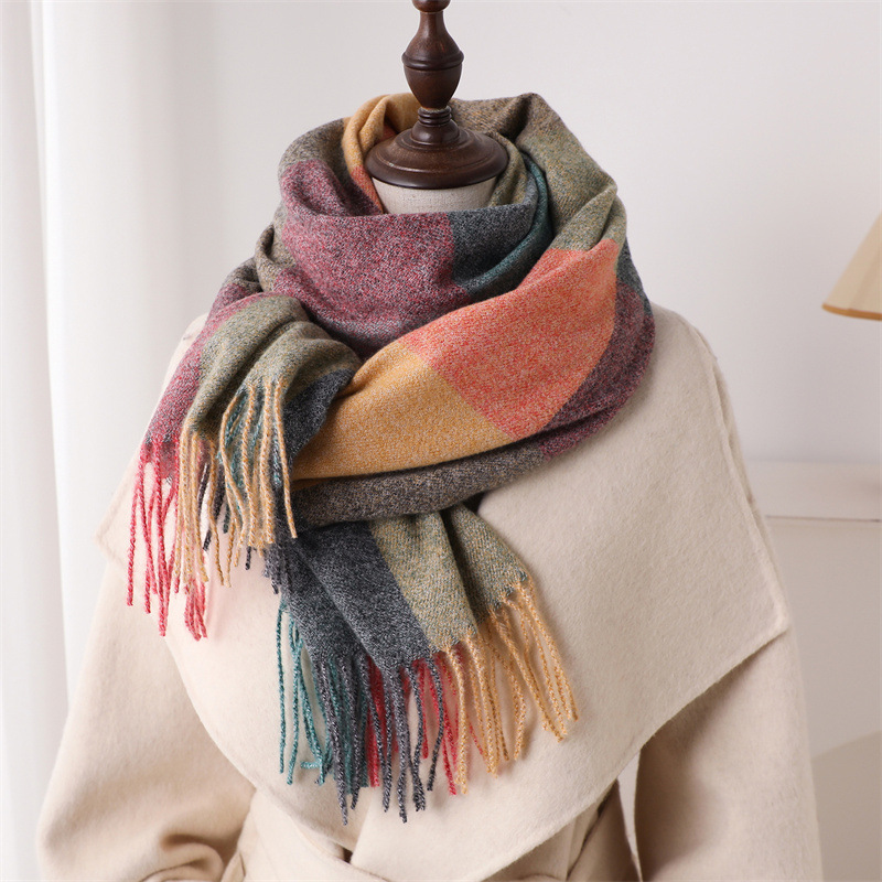 200*64cm New Fashion Cashmere  - Woven Scarf Blanket recension och pris