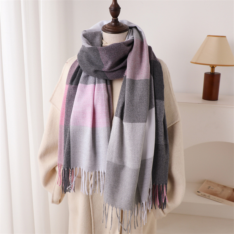 200*64cm New Fashion Cashmere  - Woven Scarf Blanket recension och pris