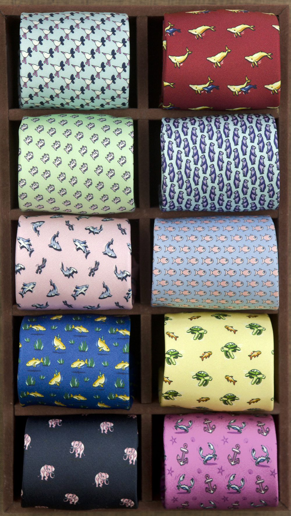 Multicolor Colorful Character  - Skinny Tie Men recension och pris