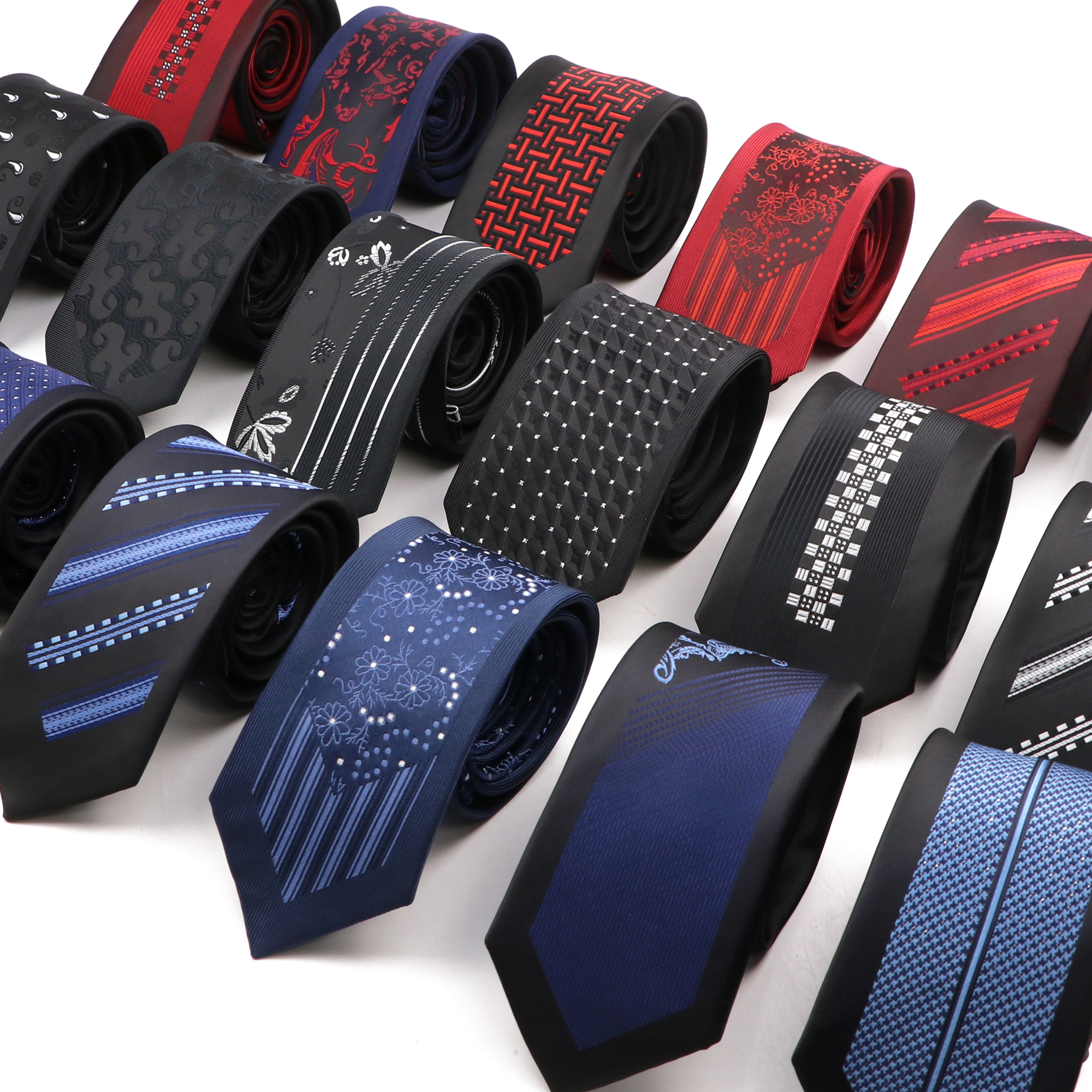 New Slim Ties For Men Luxuriou - Skinny Tie Men recension och pris