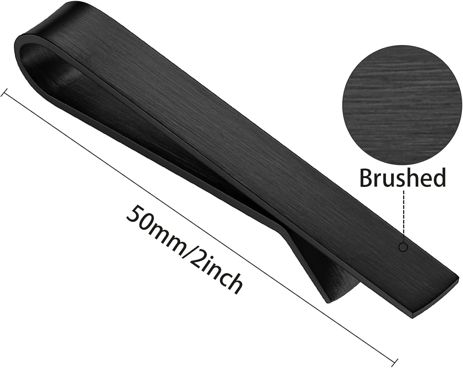 Skinny Tie Clip Bar Set, 2 Inc - Tie Bar Set Gift recension och pris
