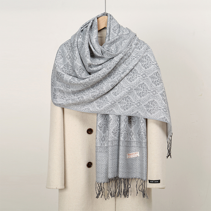 2024 Luxury Thick Cashmere Sca - Woven Scarf Blanket recension och pris