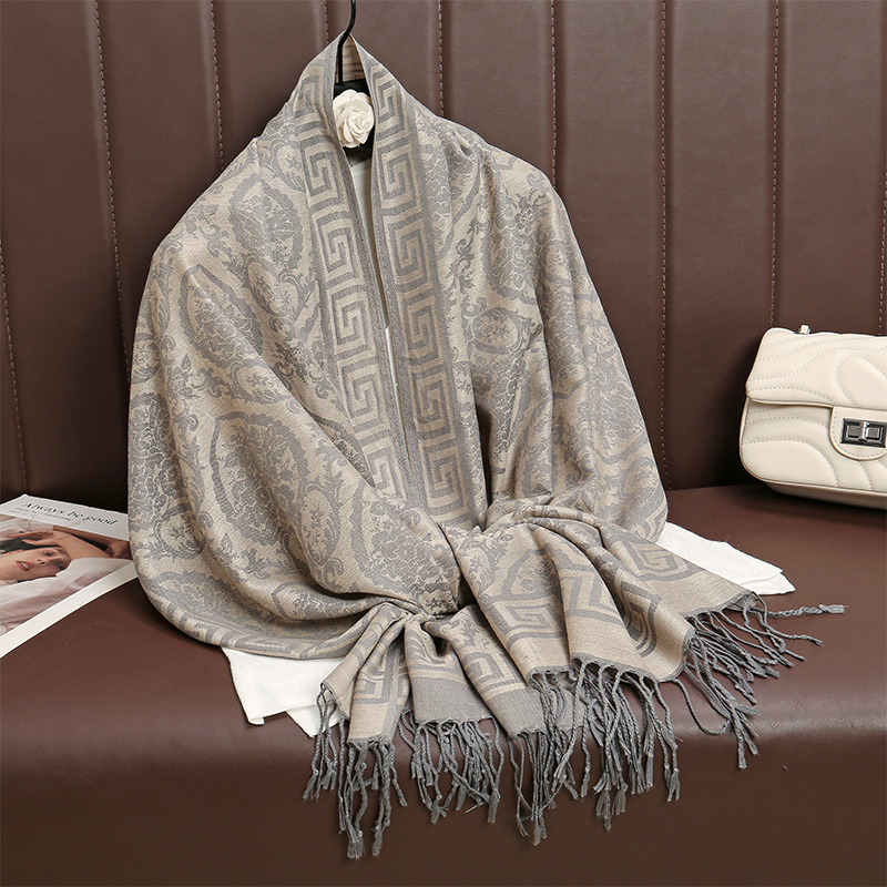 2024 Luxury Thick Cashmere Sca - Woven Scarf Blanket recension och pris