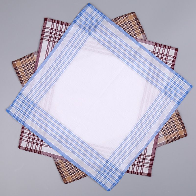 12Pcs Men's Pure Cotton Handke - Handkerchief Cotton Men recension och pris