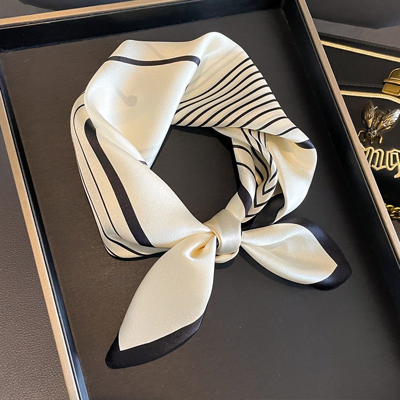 Design Shawl 100% Real Silk Sq - Ascot Neck Scarf recension och pris