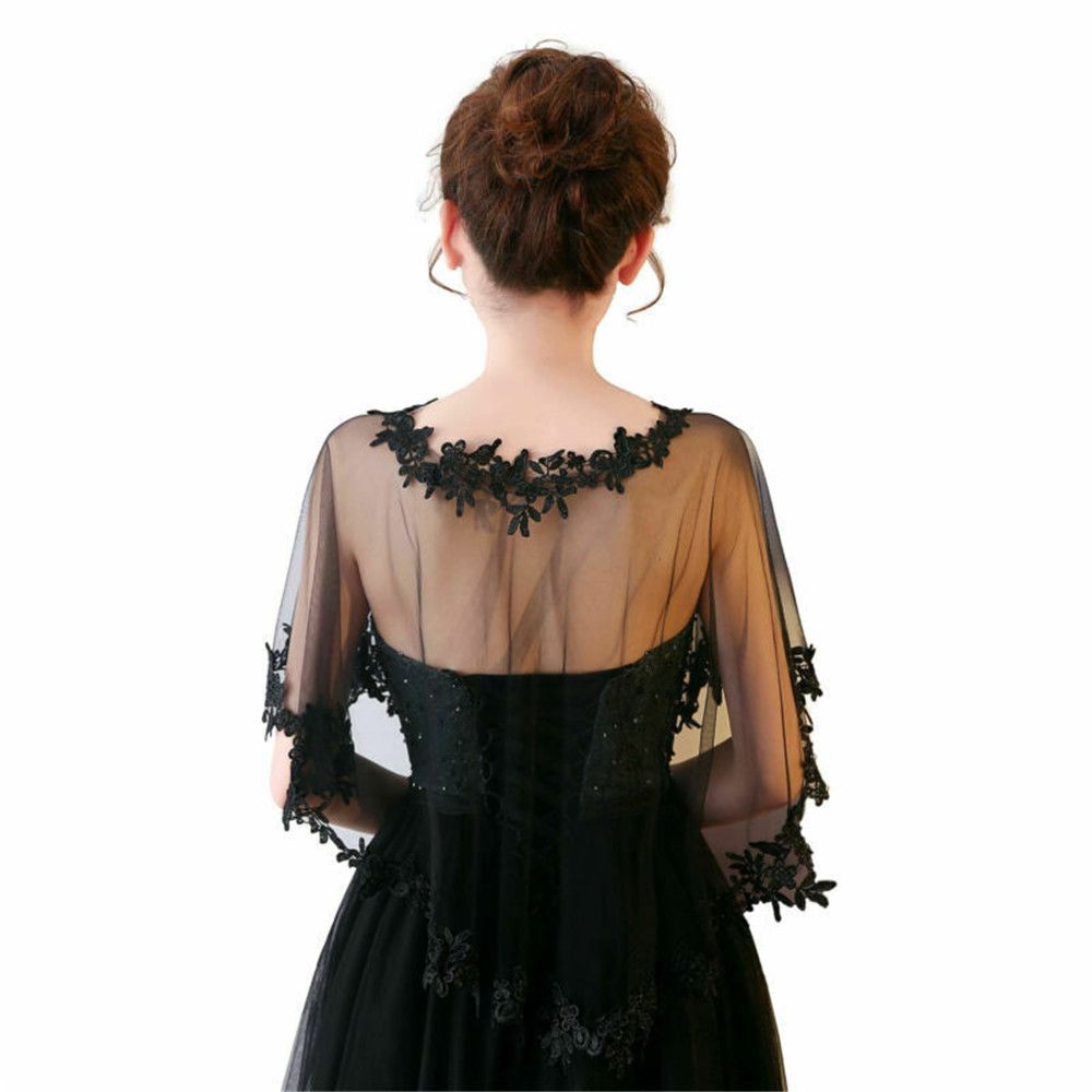 Fashion Elegant Lace Shawl Bri - Stole Wedding Shawl recension och pris