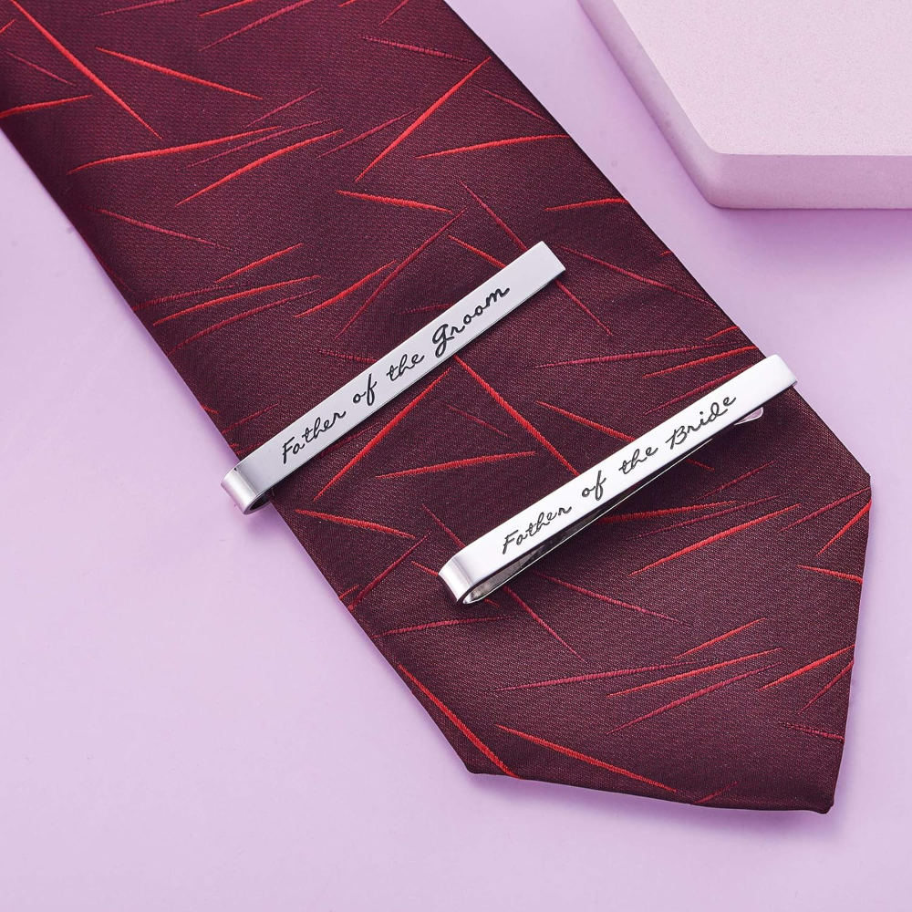 Father of The Groom Father of  - Tie Bar Set Gift recension och pris