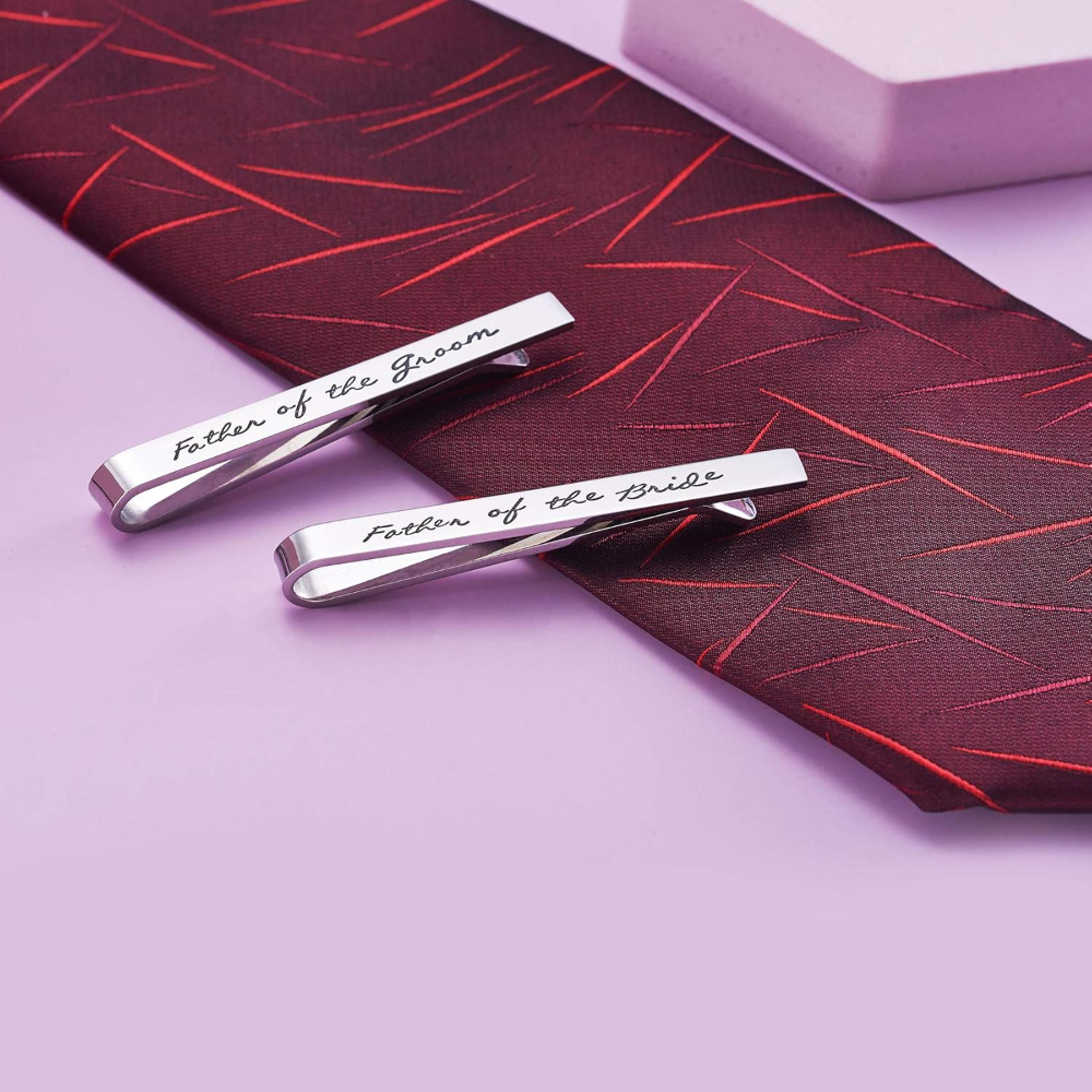 Father of The Groom Father of  - Tie Bar Set Gift recension och pris
