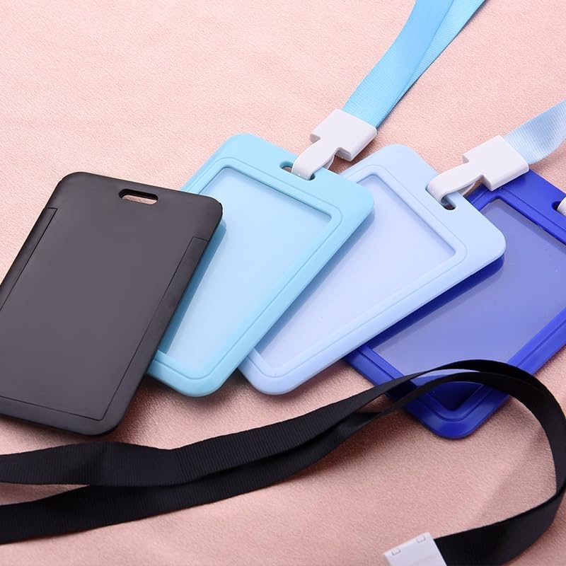 Colorful Sliding Vertical ID B - Lanyard Badge Holder recension och pris