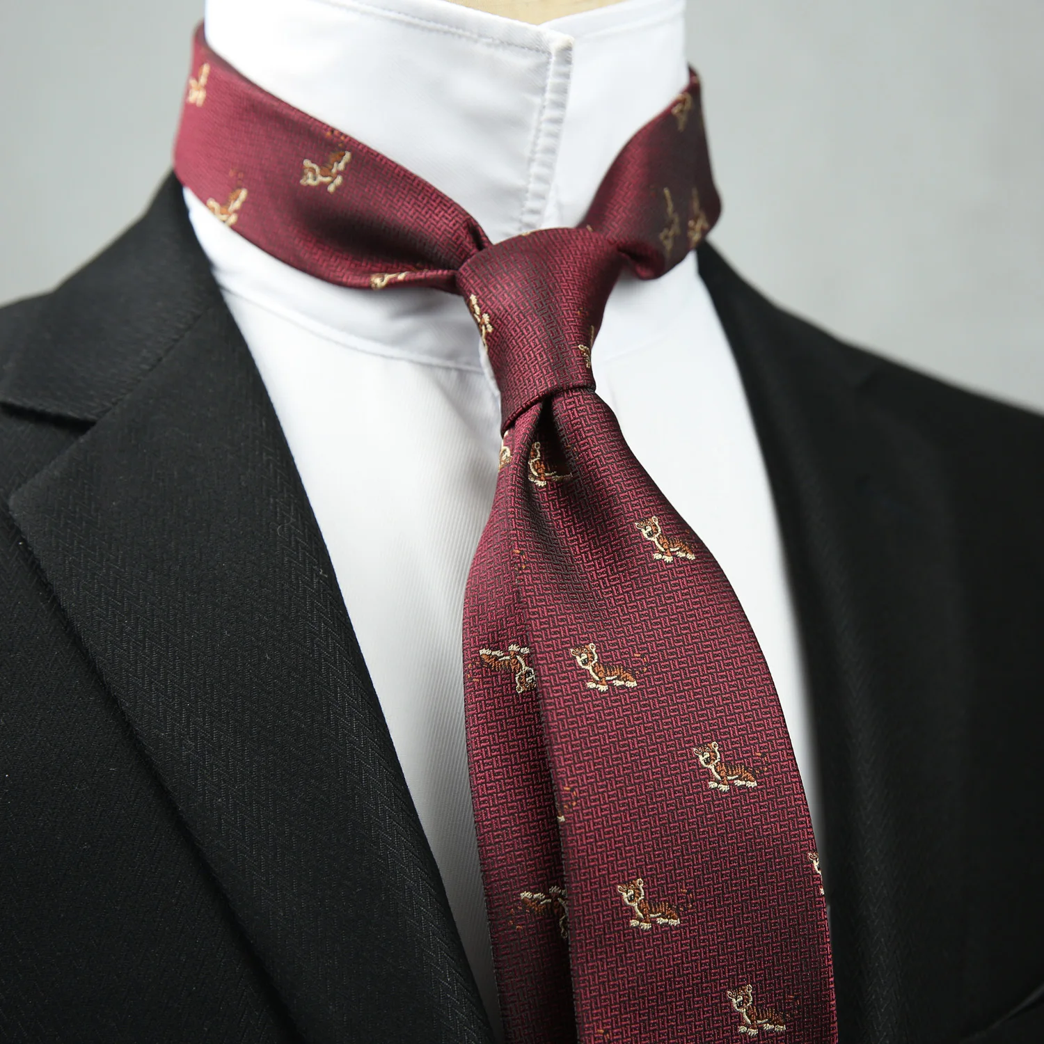 Linbaiway Business Floral Prin - Skinny Tie Men recension och pris