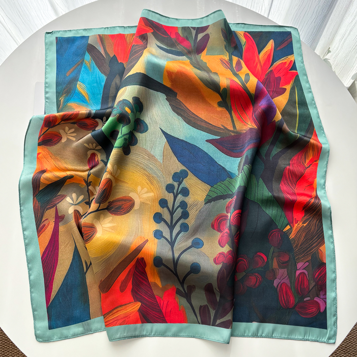 2026 Summer New Scarf Women Oi - Ascot Neck Scarf recension och pris