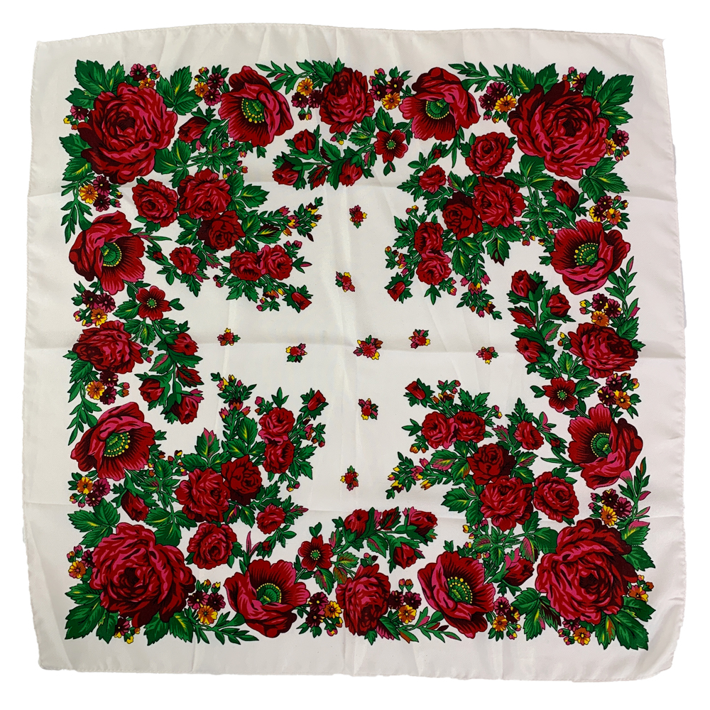 70*70cm Russian Square Scarf W - Bandana Cotton recension och pris