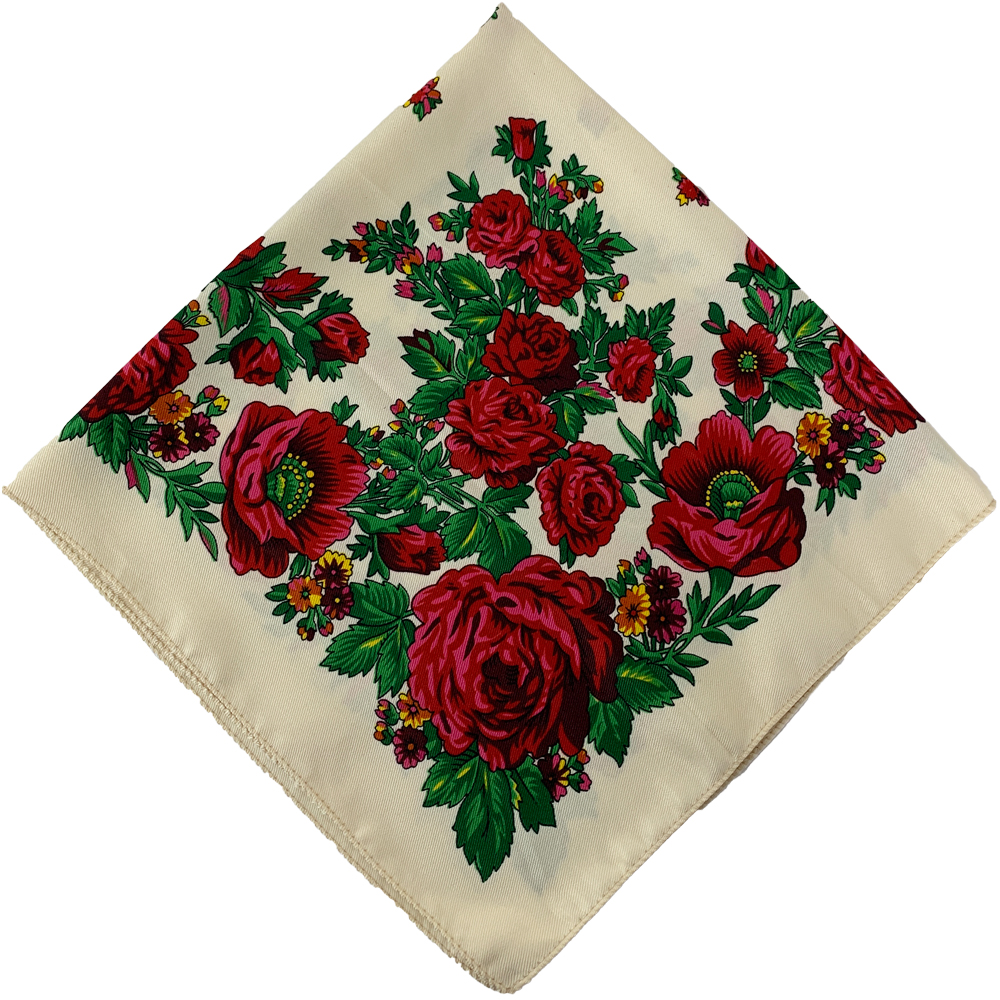 70*70cm Russian Square Scarf W - Bandana Cotton recension och pris