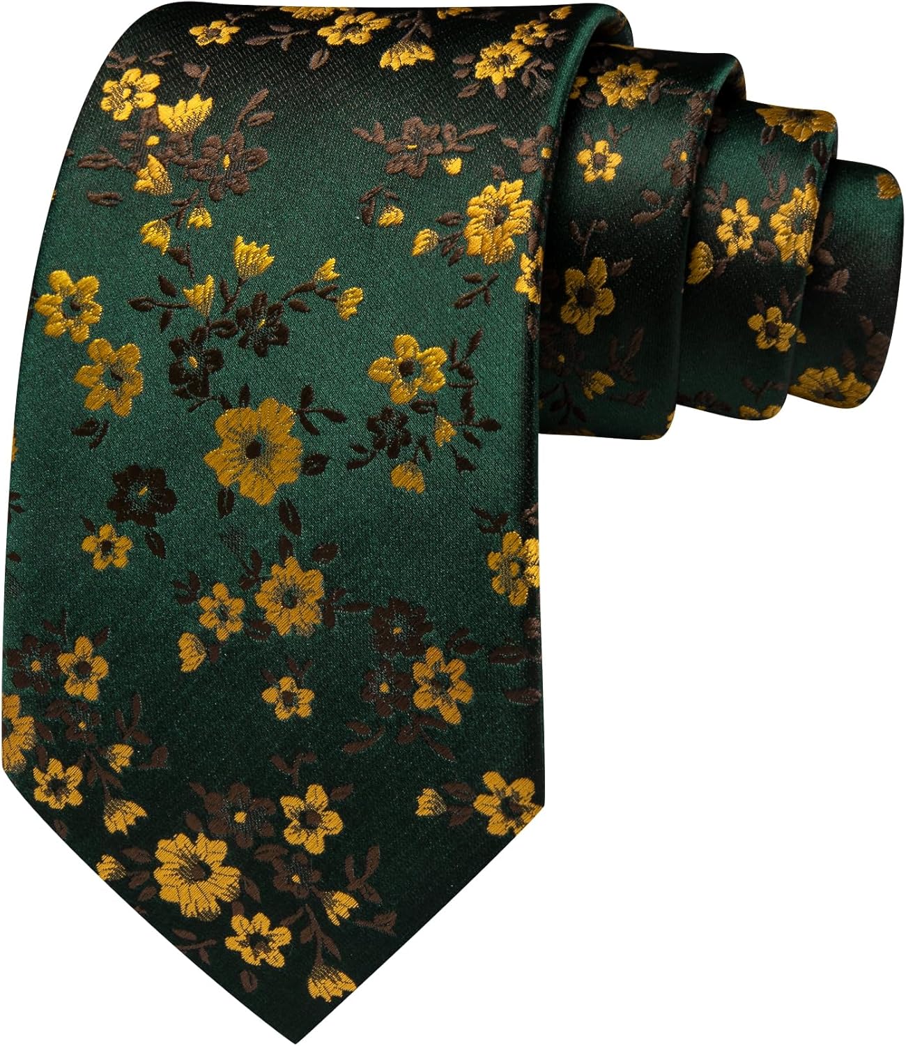 Men's Floral Paisley Silk Tie  - Pocket Square Set recension och pris