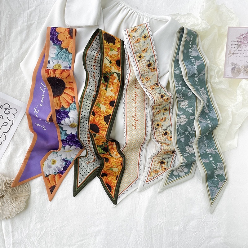 Spring Oil Painting Series Sca - Head Wrap Turban recension och pris